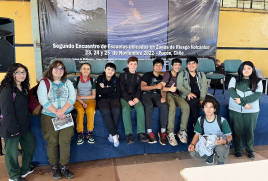 Establecimientos educacionales del sur de Chile participaron en Encuentro de escuelas ubicadas en zona de riesgo volcánico