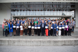 Universidad de la Frontera reconoció a 49 estudiantes por su desempeño académico