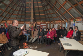 UFRO presenta resultados de estudio antropológico y químico de tierras mapuche en Tirúa