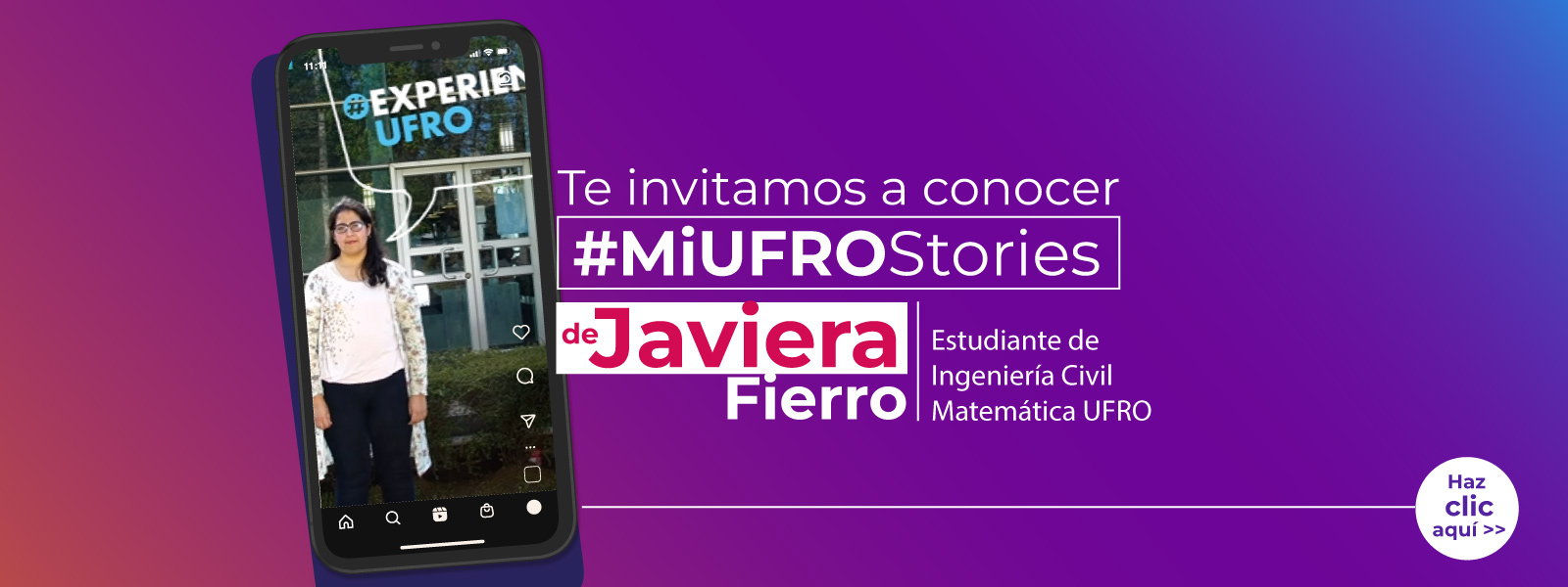 UFRO stories | Javiera Fierro
