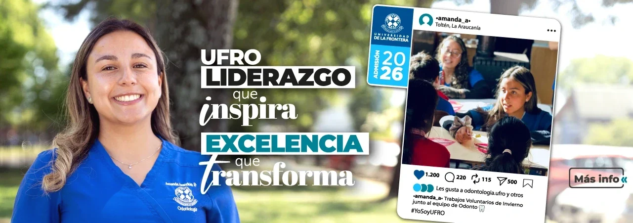 Facultad odontologia UFRO admision 2025