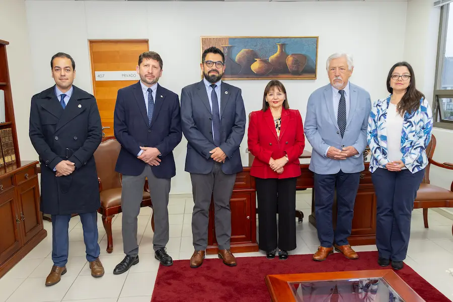 Visita protocolar corte de apelaciones