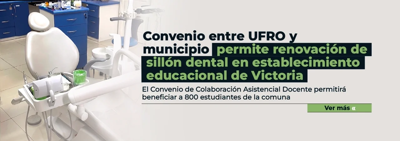 convenio UFRO municipio Victoria
