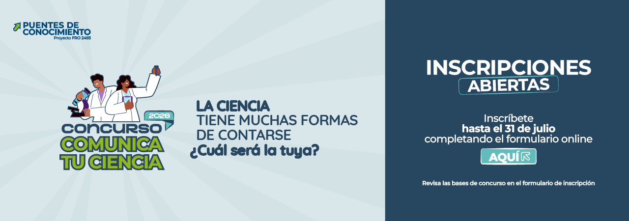 Concurso Comunica tu ciencia