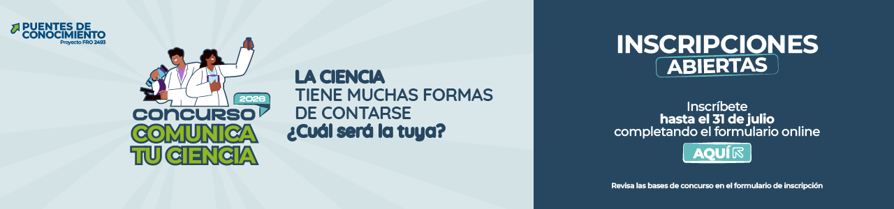 Concurso comunica tu ciencia