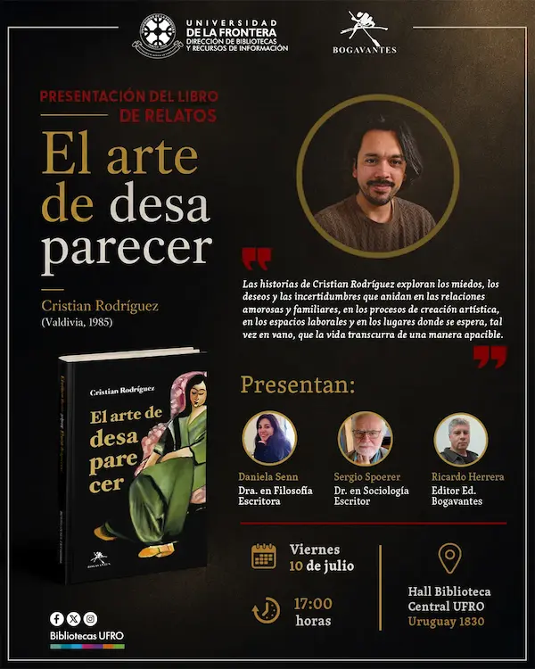 Presentación libro Cristian Rodríguez