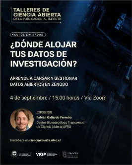 Dónde alojar tus datos de investigación