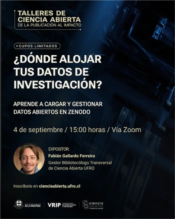 Dónde alojar tus datos de investigación