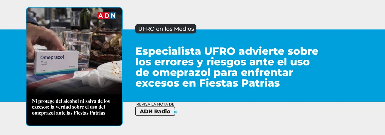 Especialista UFRO advierte sobre uso de omeprazol