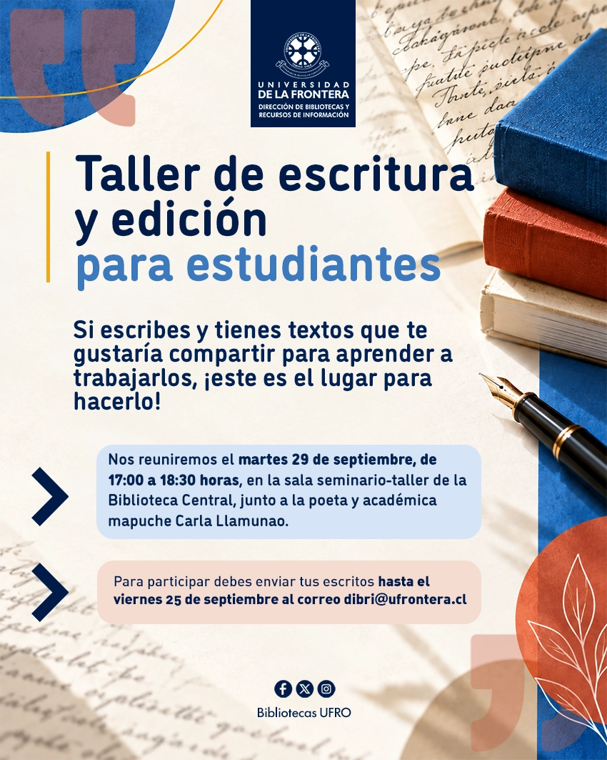 Taller de escritura para estudiantes