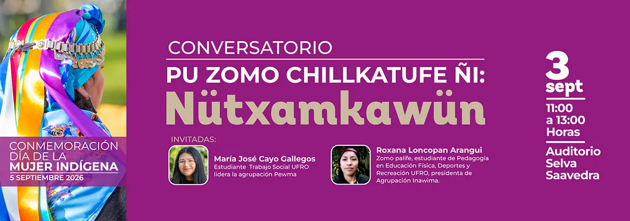 Conversatorio Día de la mujer indígena