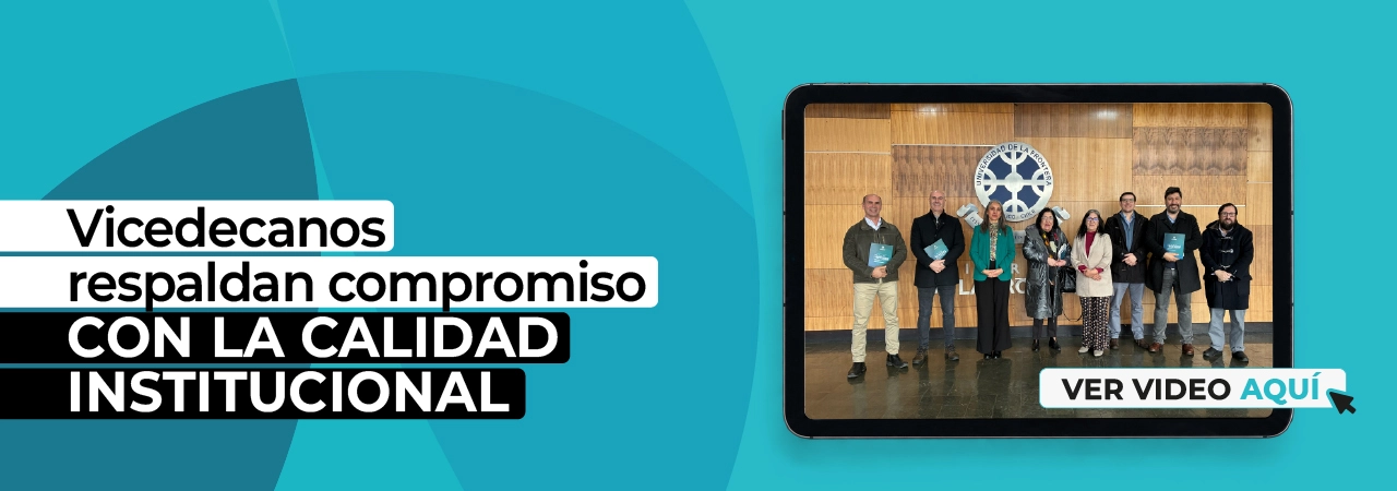 Vicedecanos respaldan la calidad Vicedecanos respaldan la calidad