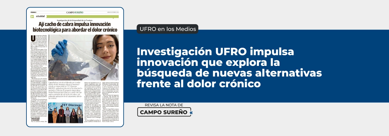 Ají cacho de cabra impulsa innovación biotecnológica para abordar el dolor crónico Ají cacho de cabra impulsa innovación biotecnológica para abordar el dolor crónico