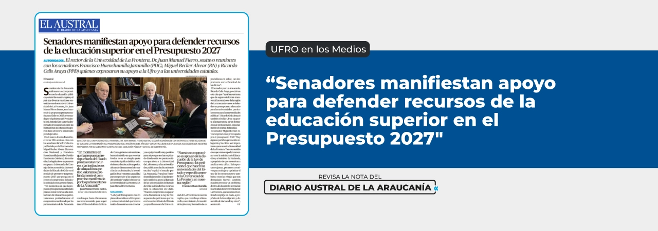 Senadores manifiestan apoyo para defender recursos de la educación superior en el presupuesto 2027