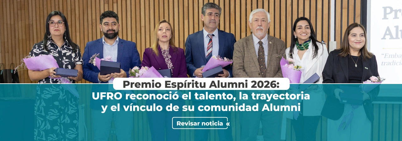 Premio espíritu alumni UFRO Premio espíritu alumni UFRO