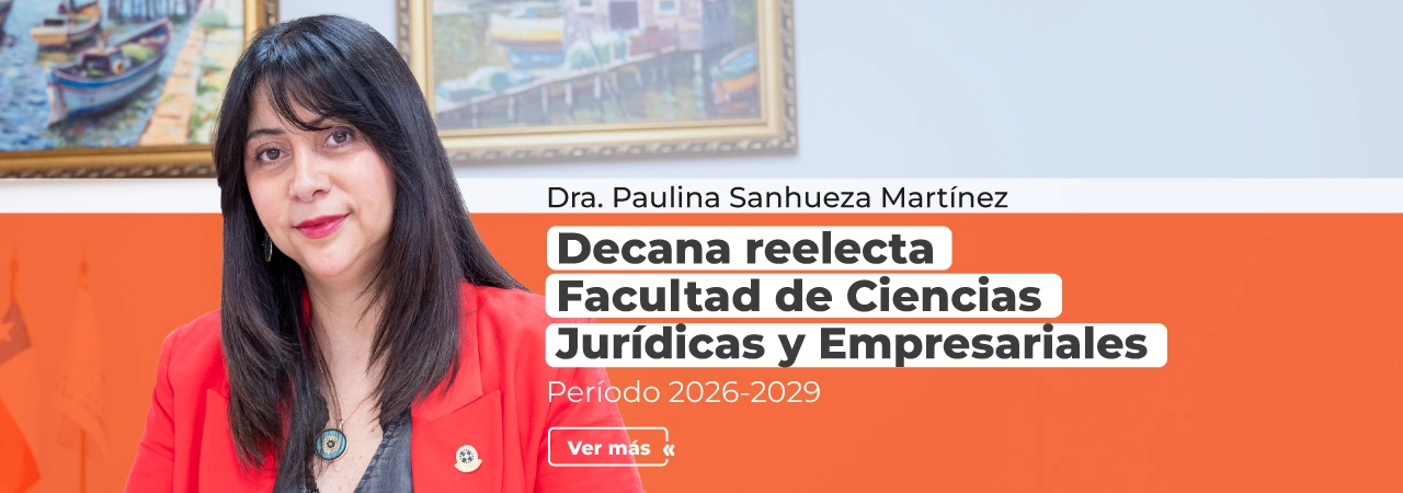 Paulina Sanhueza decana electa FCJE Paulina Sanhueza decana electa FCJE