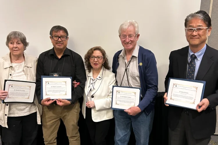 Dr Milko Jorquera recibe reconocimiento en Estados Unidos