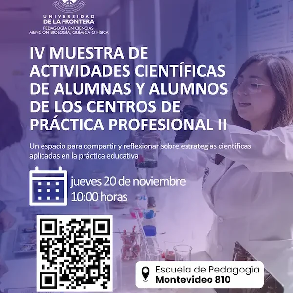 IV Muestra de actividades científicas de Alumnosas de Centros de Práctica Profesional (1)